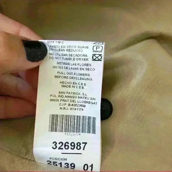 Pronovias Barcelona Black & Rose Gold Beaded Vintage Two Piece Shirt & Skirt Set - Picture 9 of 15